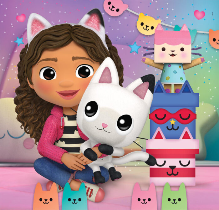 Gabby's Dollhouse puzzel 3 x 48 stukjes - Afbeelding 2