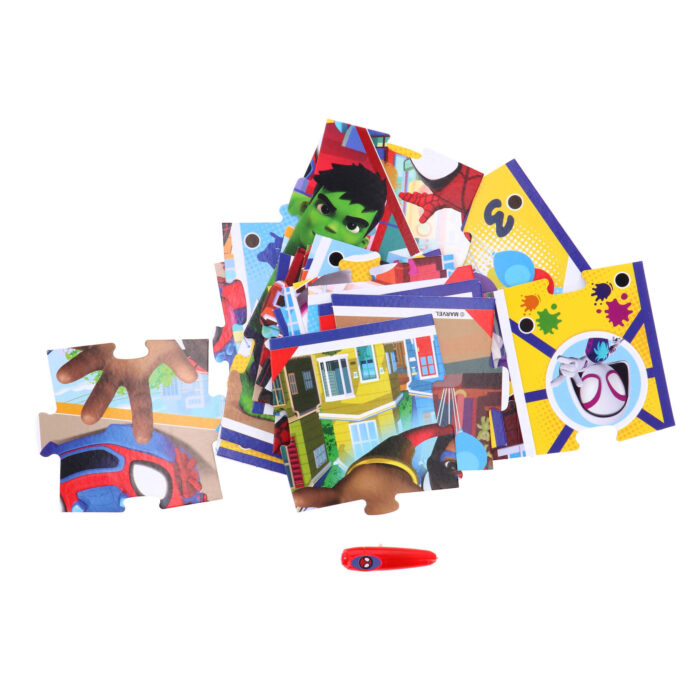 Puzzel vloer groot spidey - Afbeelding 2