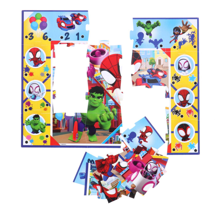 Puzzel vloer groot spidey - Afbeelding 3