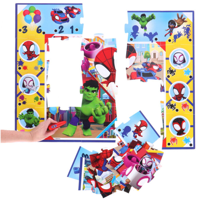 Puzzel vloer groot spidey - Afbeelding 4