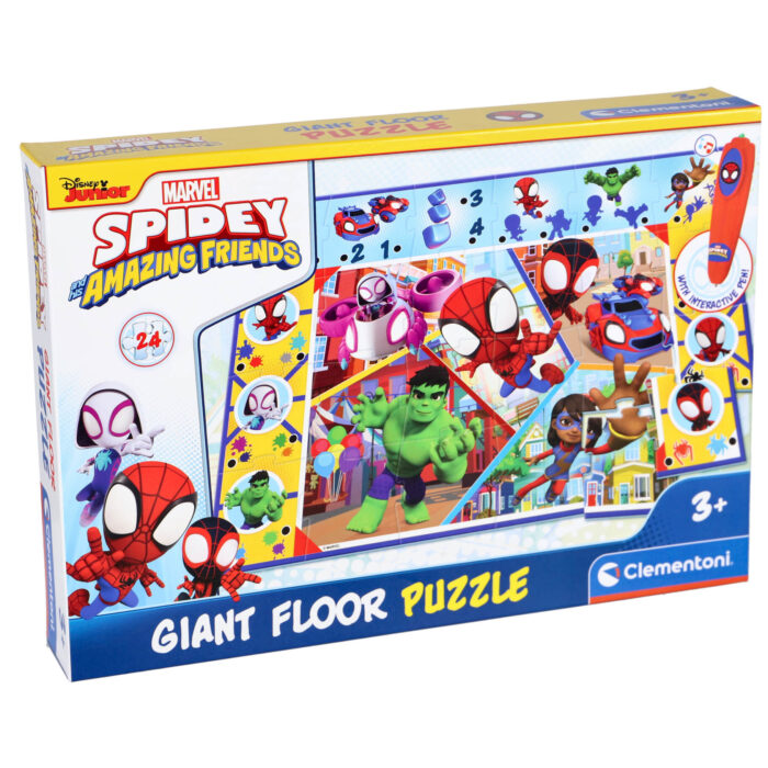 Puzzel vloer groot spidey - Afbeelding 5