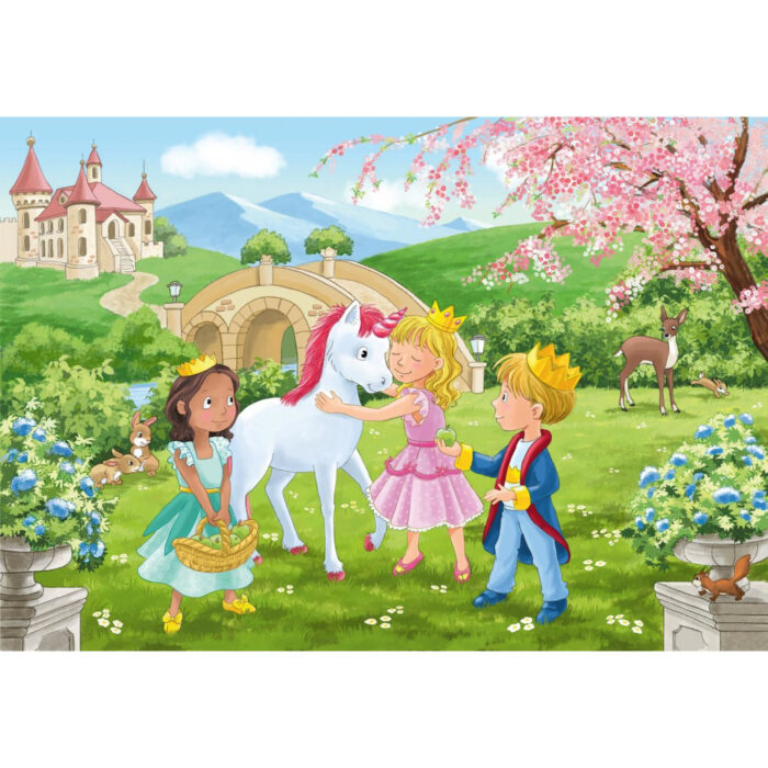 Ravensburger puzzel prince princess 2x12st - Afbeelding 2