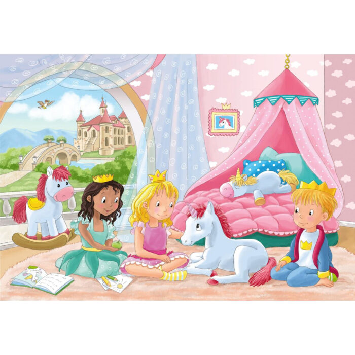 Ravensburger puzzel prince princess 2x12st - Afbeelding 3
