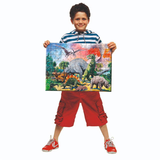 Ravensburger puzzel tussen de dino's 100 xxl - Afbeelding 3