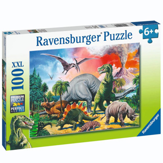 Ravensburger puzzel tussen de dino's 100 xxl - Afbeelding 4