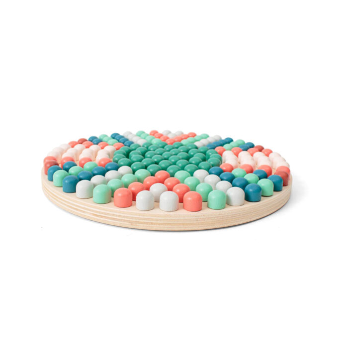 Spel Mozaiek Pin Bord Hout - Afbeelding 5