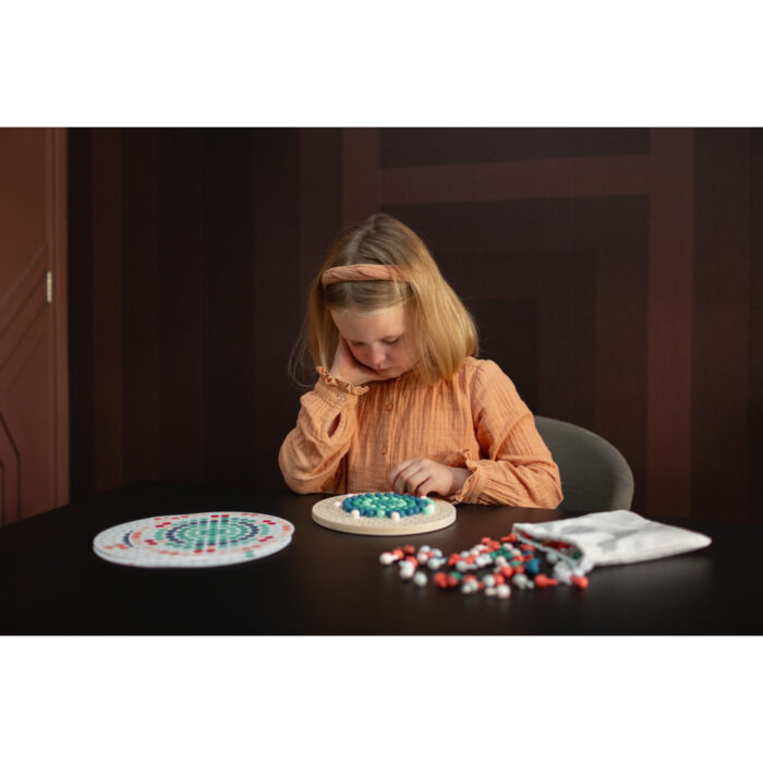 Spel Mozaiek Pin Bord Hout - Afbeelding 6