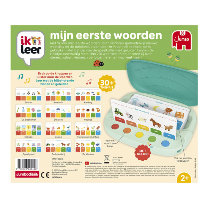 Spel Ik Leer Mijn Eerste Woorden - Afbeelding 4