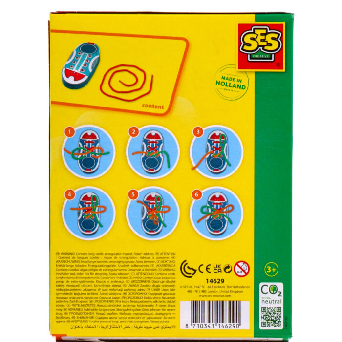 SES Ik Leer Veters Strikken - Afbeelding 5