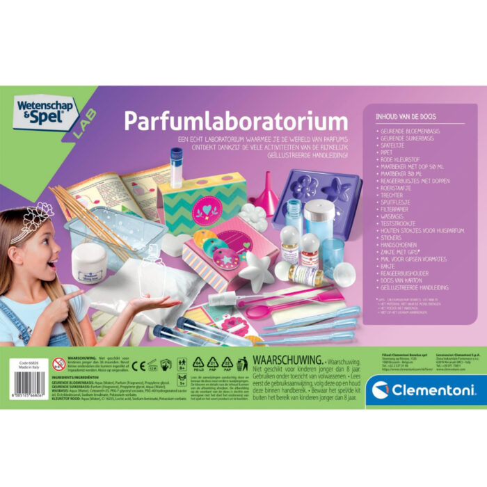 Wetenschap Meisjes Parfumlaboratorium Clementoni - Afbeelding 4