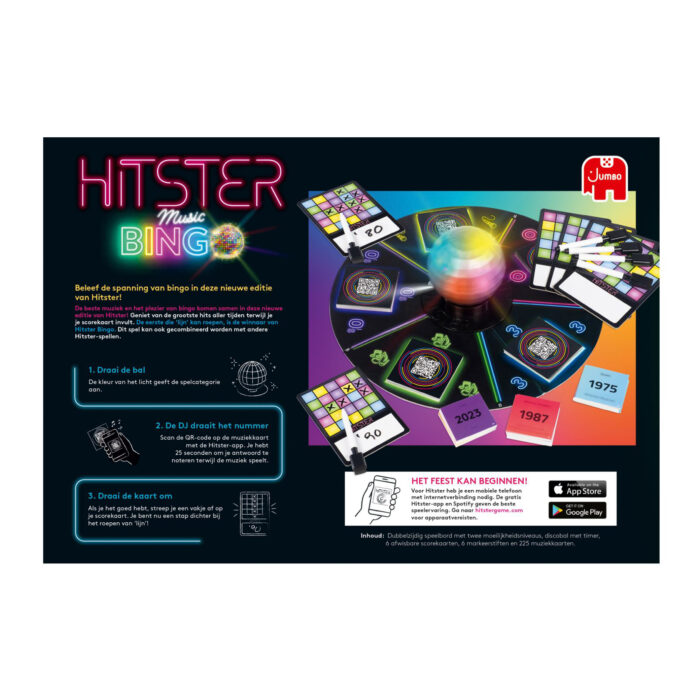 Spel Hitster Bingo - Afbeelding 5