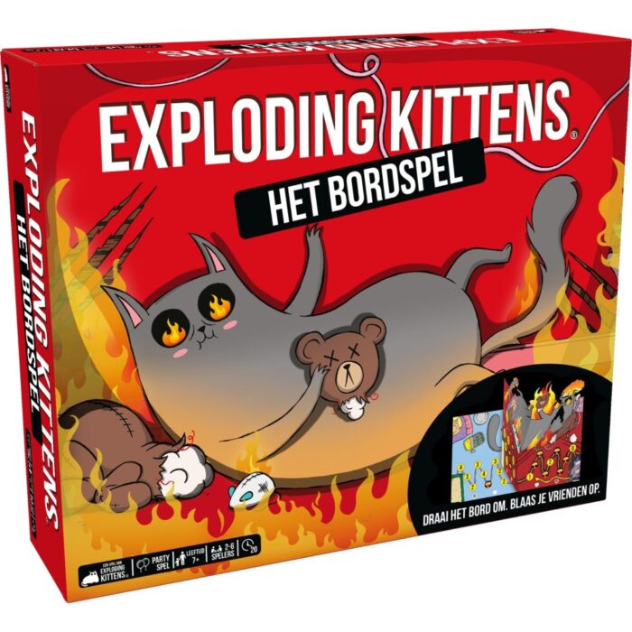 Spel Exploding Kittens Het Bordspel