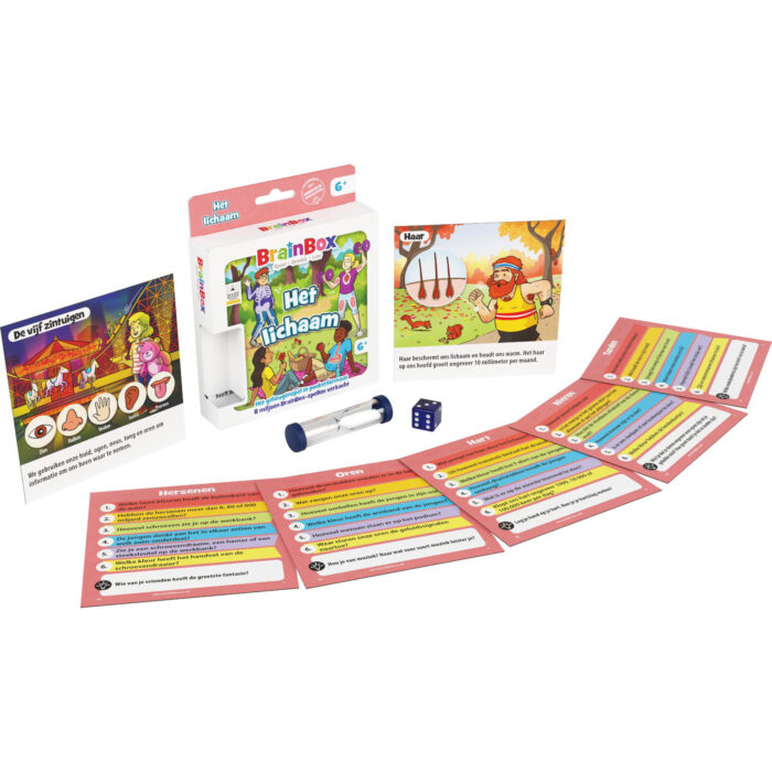 Spel Brainbox Pocket Het lichaam - Afbeelding 4