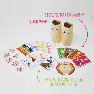 Spel Throw Throw Burrito NL - Afbeelding 2