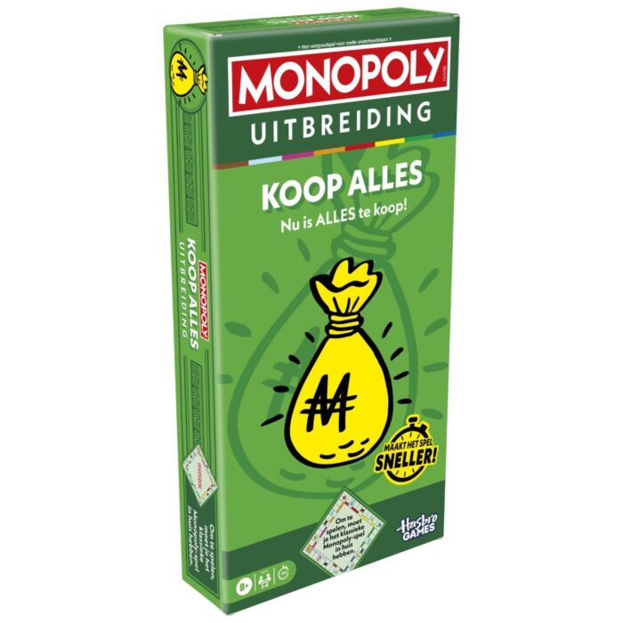 Spel Monopoly uitbreiding buy everything