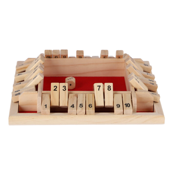 Spel Shut The Box 4 Spelers - Afbeelding 2