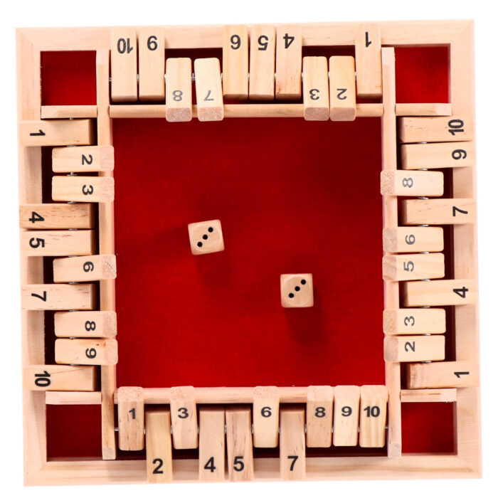 Spel Shut The Box 4 Spelers - Afbeelding 4