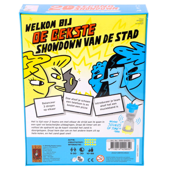 Party Spel 20 Second Showdown - Afbeelding 6