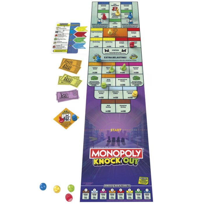 Monopoly Knockout (Nederland) - Afbeelding 2