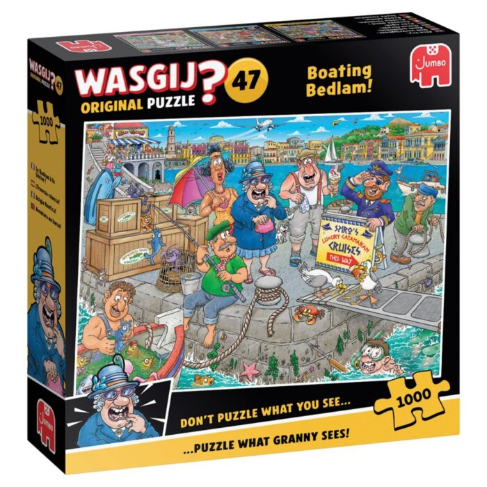 Wasgij original 47- De boot in! 1000 stukjes