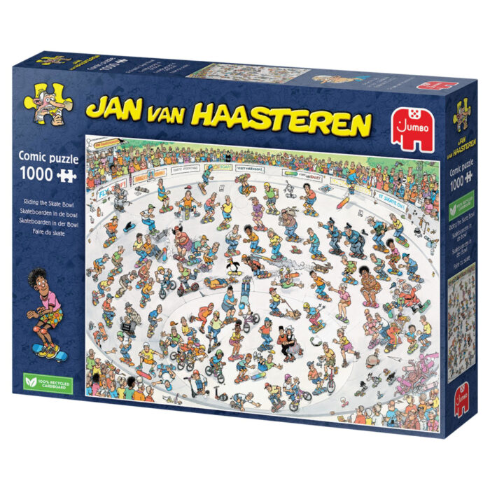 Jan Van Haasteren Skatebowl 1000 stukjes - Afbeelding 3