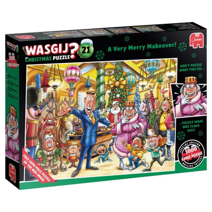 Puzzel Wasgij Christmas 21 Titel TBD (2x1000)