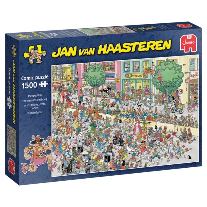 Puzzel Jan Van Haasteren Een Naaldhak te  Hoog (1500)