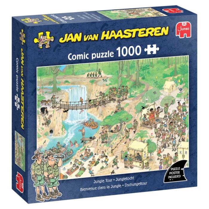 Jan van Hasteren De Jungletocht 1000 stukjes