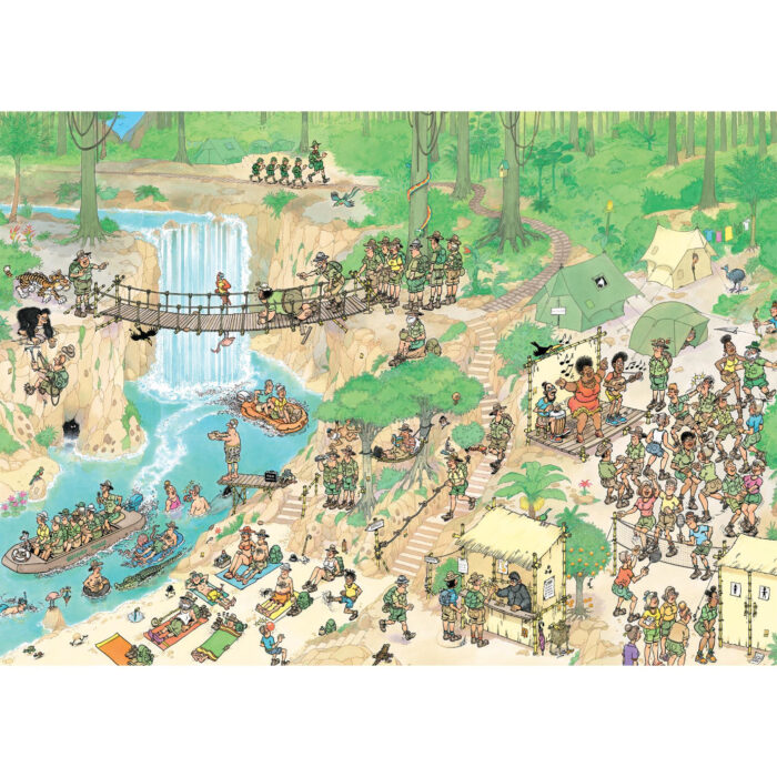 Jan van Hasteren De Jungletocht 1000 stukjes - Afbeelding 2