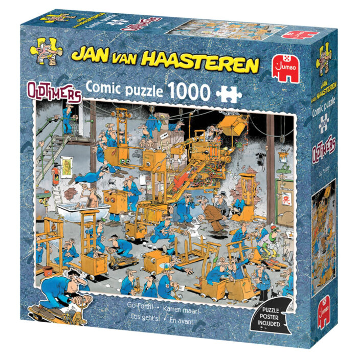 JvH puzzel Oldtimer karren maar 1000 stukjes - Afbeelding 4