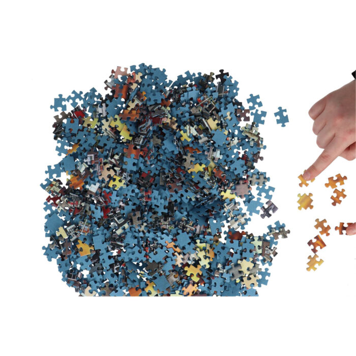 Ravensburger puzzel Amsterdam fietsenstalling 1000 stukjes - Afbeelding 4