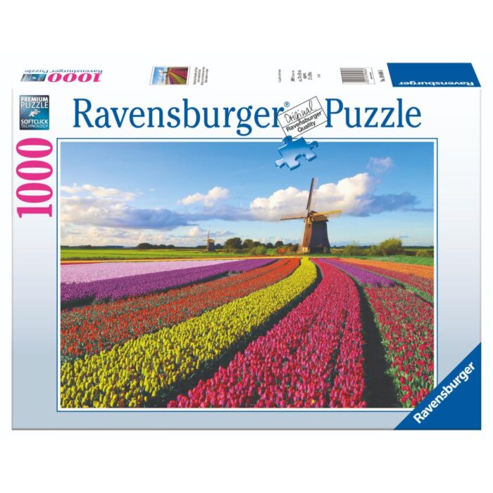 Ravensburger puzzel Hollandse windmolen 1000 stukjes