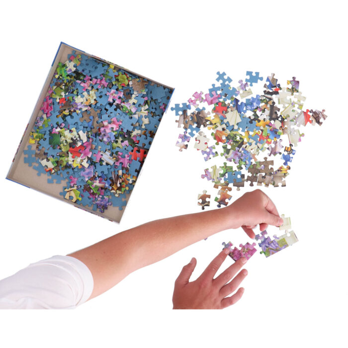 Ravensburger Puzzel Het Vogelbad 500 Stukjes Extra Groot - Afbeelding 2