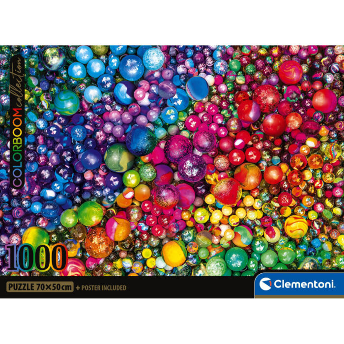 Clementoni puzzel 1000 stuks color Marvelous  Mables - Afbeelding 2