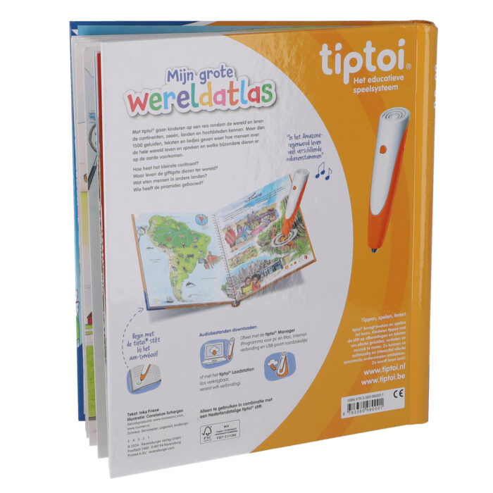 Ravensburger Tiptoi boek de wereldatlas - Afbeelding 2