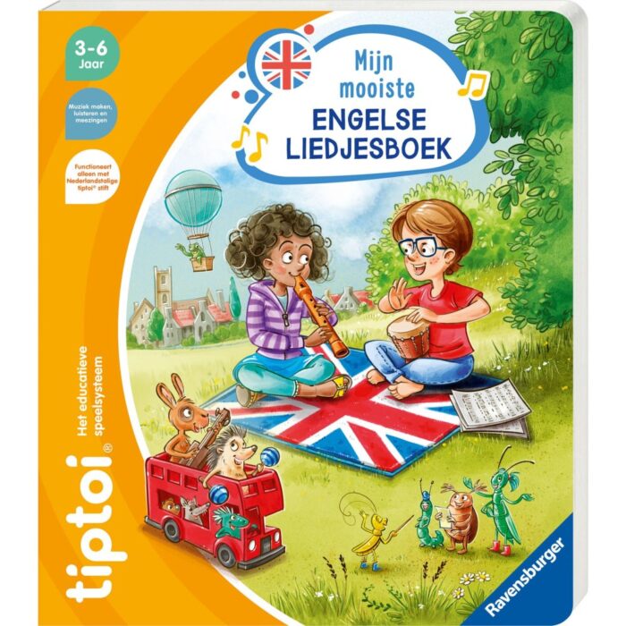 Ravensburger Tiptoi liedjesboek mijn mooiste engelse liedjes