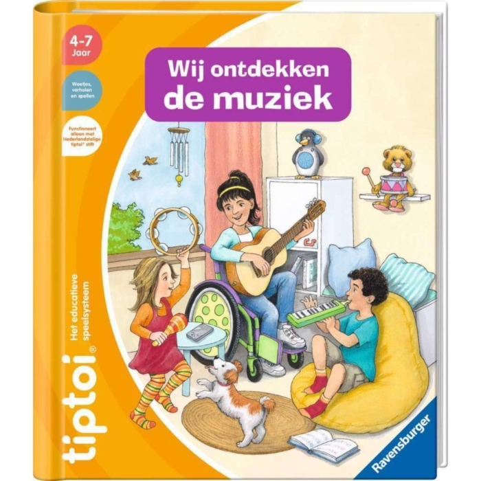 Ravensburger Tiptoi boek muziek ontdekken
