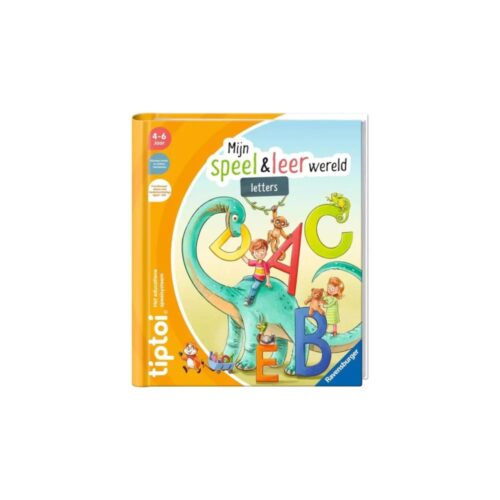 Ravensburger Tiptoi boek mijn speel en leer   wereld letters