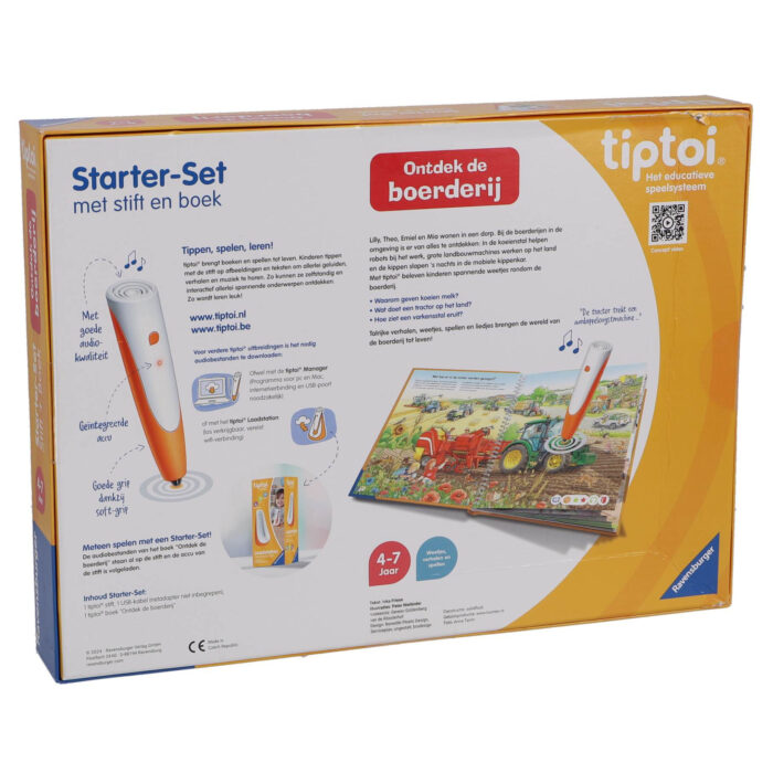 Ravensburger Tiptoi starterset ontdek de boerderij - Afbeelding 2