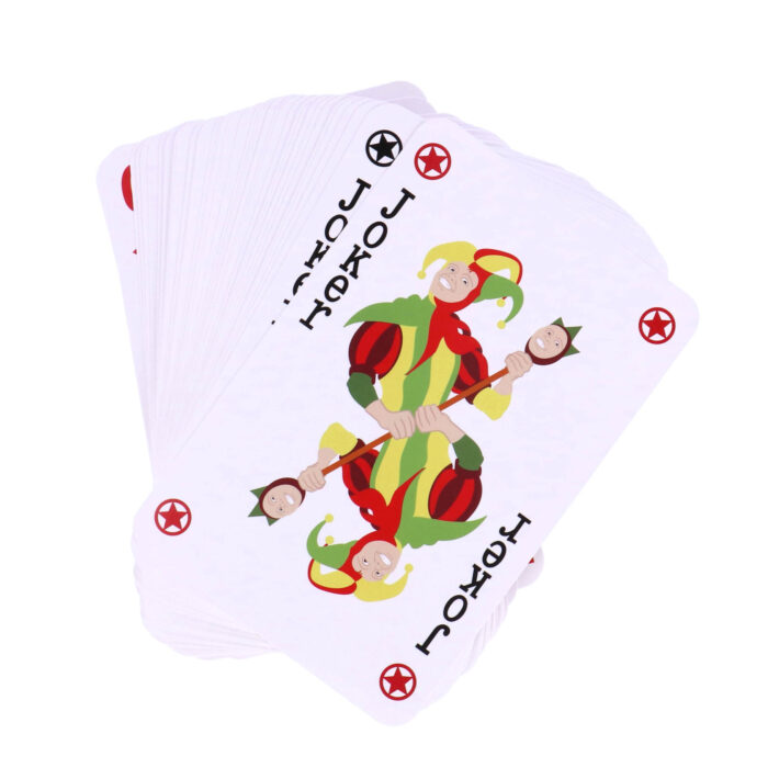 Speelkaarten xxl 18,5 x 12 cm - Afbeelding 3