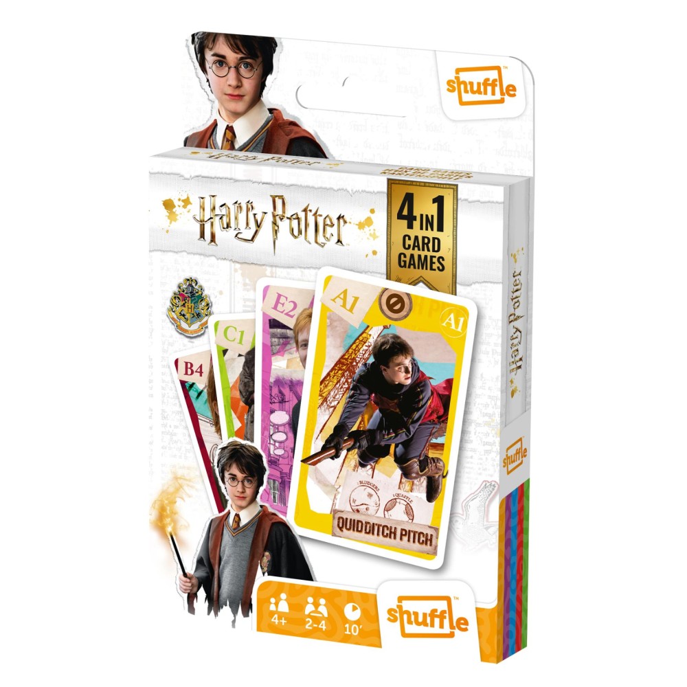 Spel Shuffle Harry Potter 4 In 1