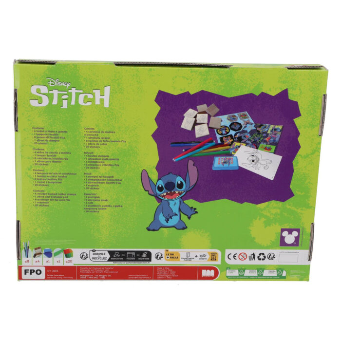 Stitch stempeldoos maxi 22-delig - Afbeelding 5