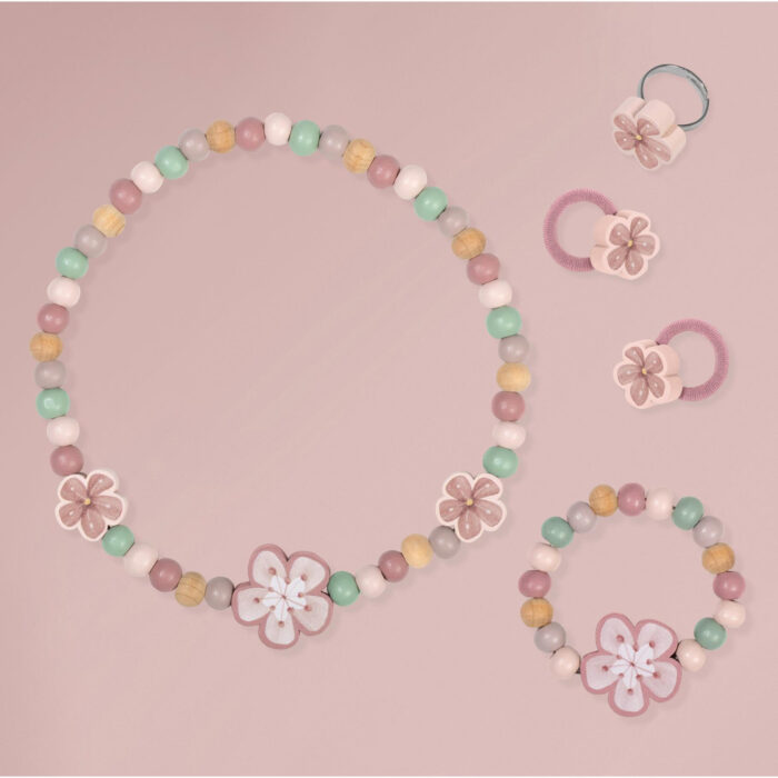 Little Dutch juwelenset 4-delig hout - Afbeelding 2