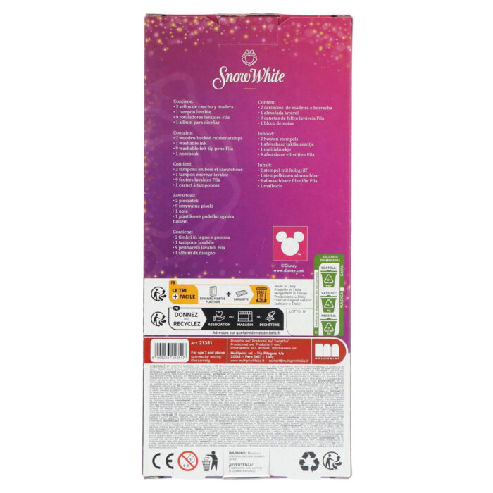 Kleuren stempel set Princess 13-delig - Afbeelding 2