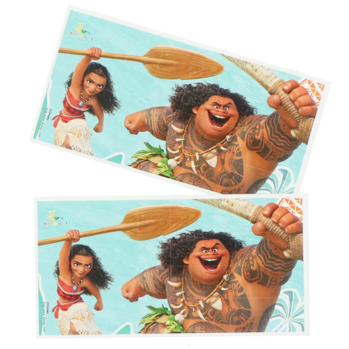 Kleuren stempel kofferset Vaiana 21-delig - Afbeelding 4