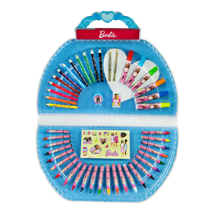 Barbie Kleurkoffer 51-delig - Afbeelding 3