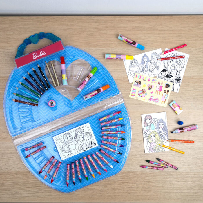 Barbie Kleurkoffer 51-delig - Afbeelding 6