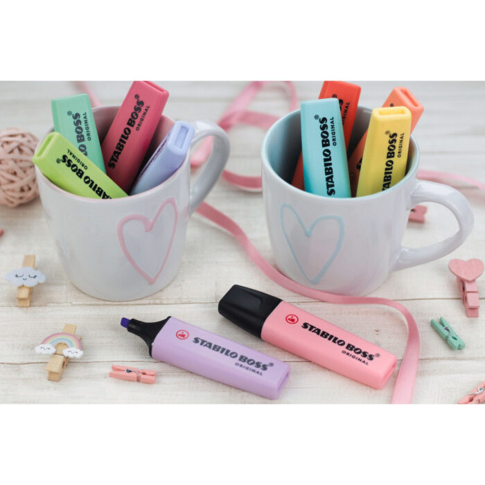 Stabilo Boss original markeerstift pastel 4 stuks - Afbeelding 4