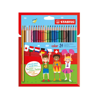 Stabilo Color Potlood 24 Stuks - Afbeelding 2