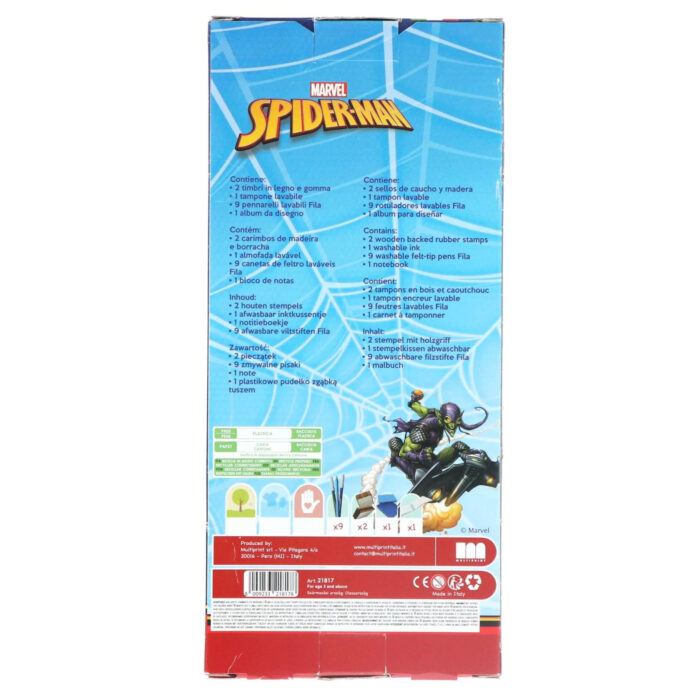 Kleuren stempel set Spiderman 13-delig - Afbeelding 2